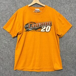 Vintage Joey Logano 20 Chase Authentics NASCAR Racing T-Shirt Men's L